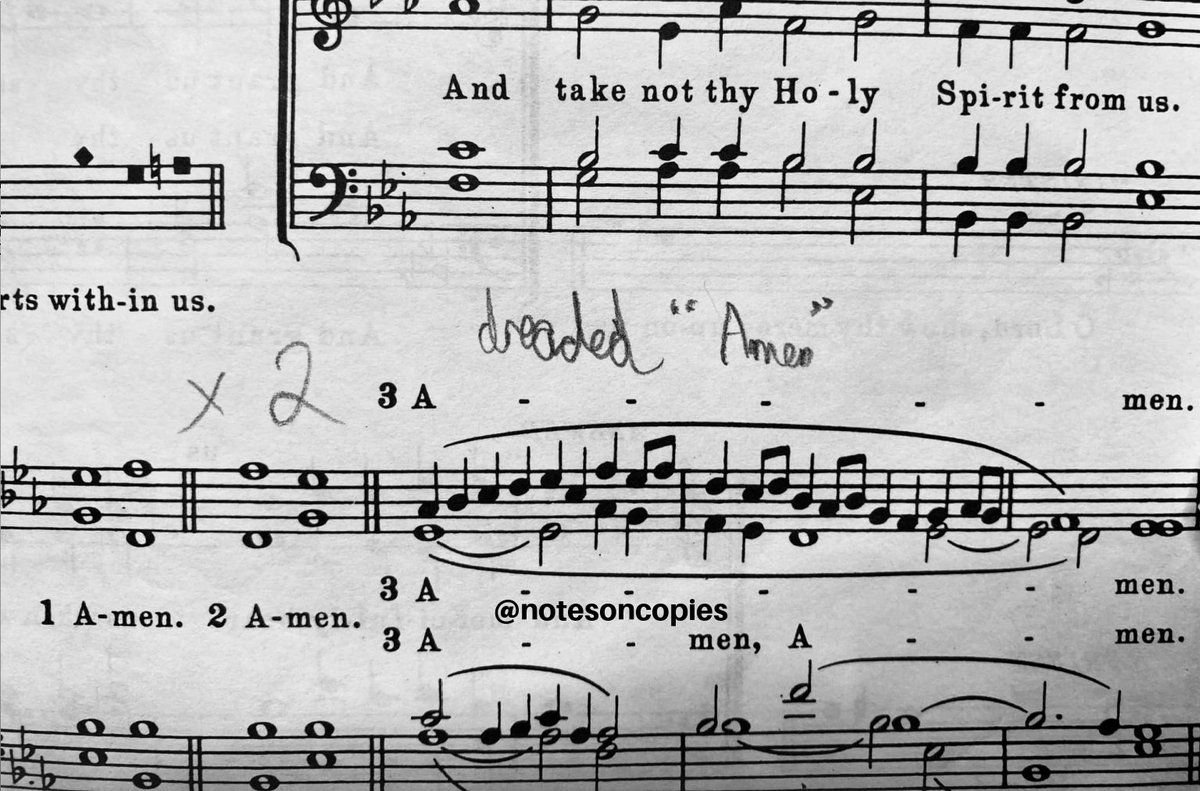 notesoncopies's tweet photo. dreaded "Amen"
#notesoncopies https://t.co/HHIJfWGblo