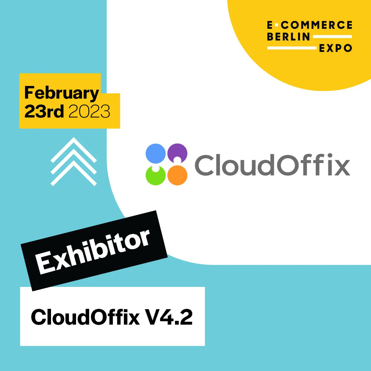 We’re on cloud nine because @cloudoffix has joined us at the E-commerce Berlin Expo 2023! Welcome on board! 🔥 
Learn more about them: buff.ly/3DHOMdd 
Come to STATION Berlin on Feb 23rd and enjoy our event for free! Sign up here: buff.ly/3DUj9y7