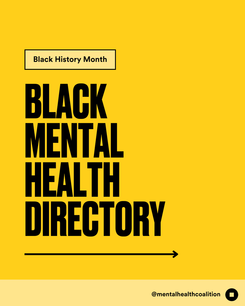 ShatterproofHQ's tweet photo. In honor of #BlackHistoryMonth, Shatterproof is honored to partner with @mentalhealthcln to share resources enable equitable access to mental health support.
#mentalhealthcoalition #blackmentalhealth #mentalhealthresources #weareshatterproof #strongerthanaddiction https://t.co/Ci7UZVcPPL