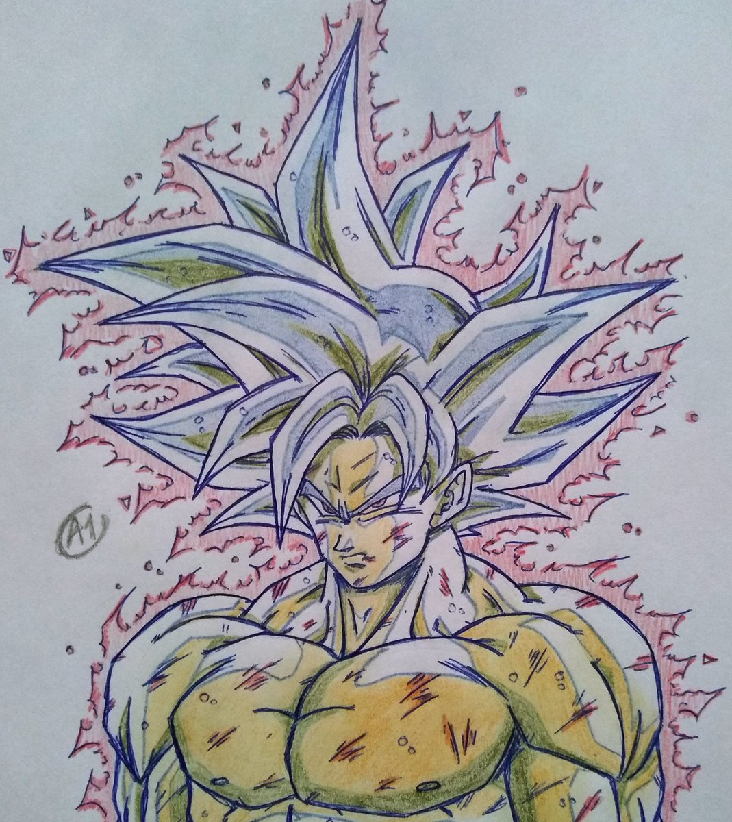 elpansa88's tweet photo. Ultra Instinct Goku genga style #DBredraw #DragonBallSuper https://t.co/yKUlGbIhY1