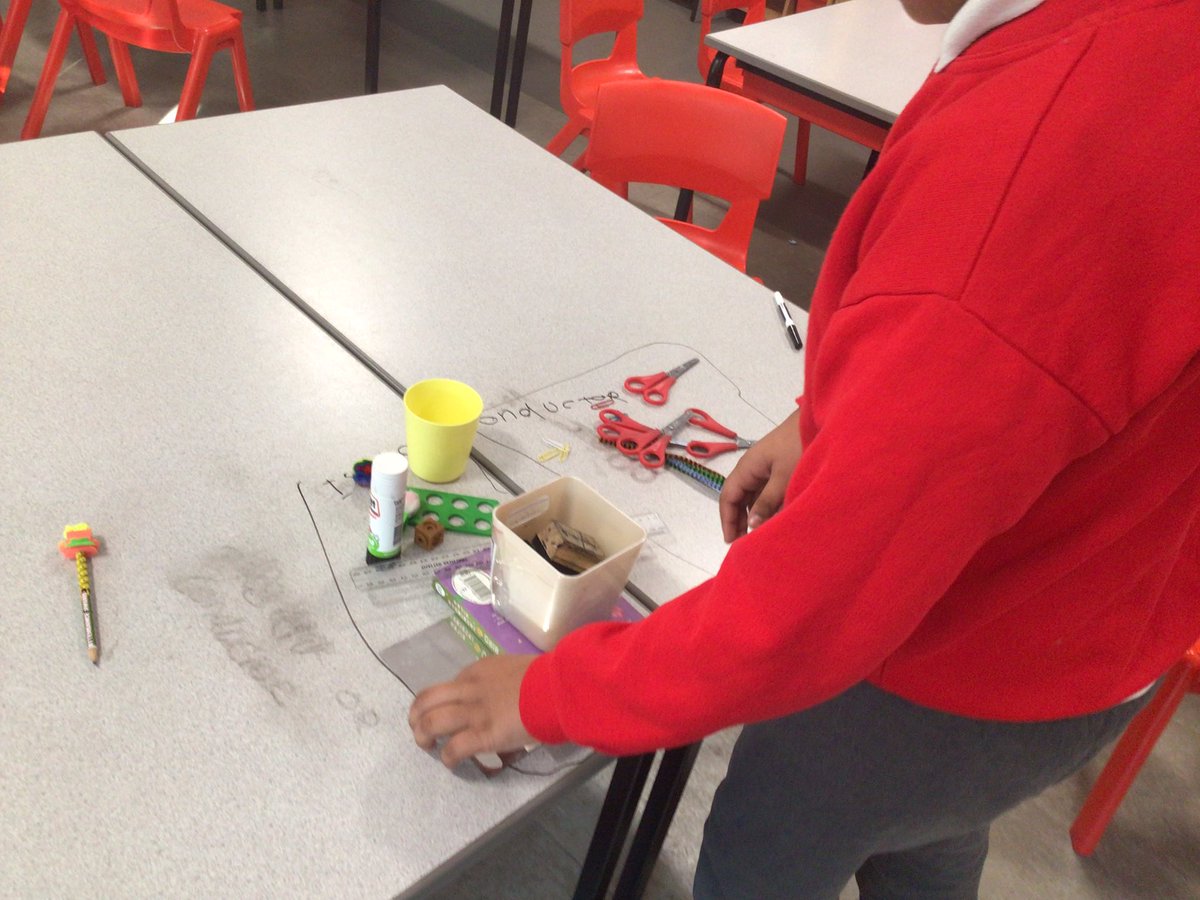 In Science today we were looking at what are conductors and insulators of electricity. Look at the things we found inside our classroom that are electrical conductors