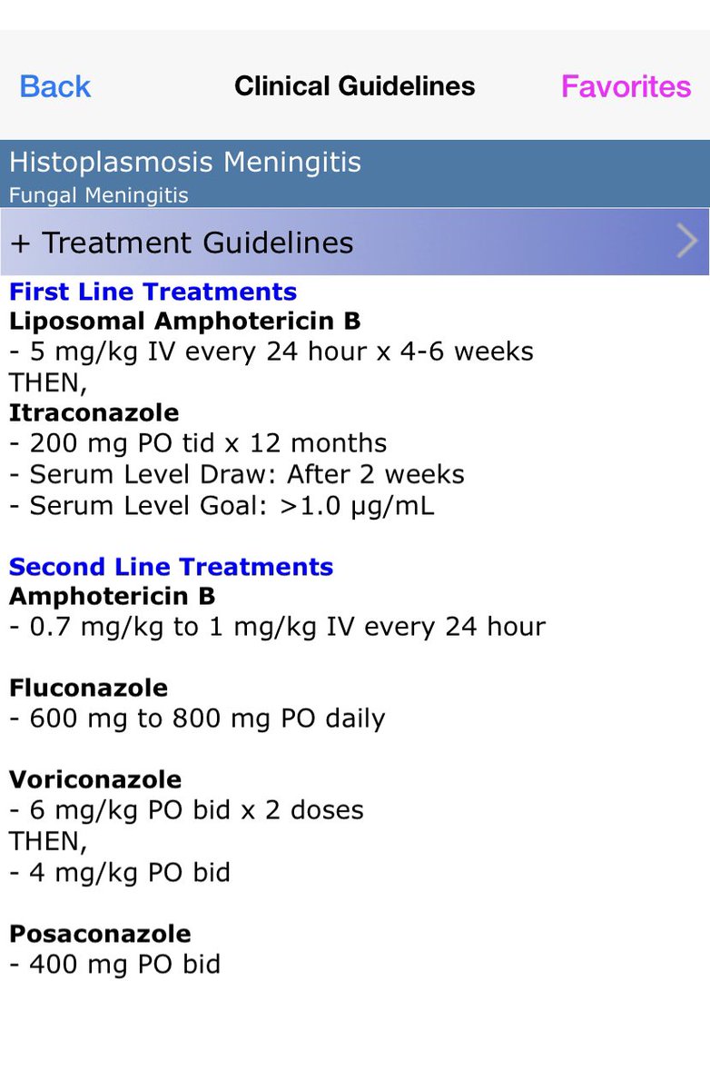 1/2) Histoplasmosis Meningitis
apps.apple.com/us/app/apother…
#MedTwitter #MedEd #IDTwitter #PharmaTwitter #healthcare #Bioinformatics #USMLE #meningitis #histoplasmosis #fungi #CriticalCare #NeuroTwitter #Neurology #Pharmaceuticals #healthcareIT #internalmedicine #primarycare #ICU