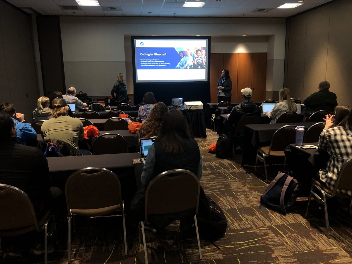 Kicking off IETA with a session on Coding in Minecraft with <a href="/CertMatters/">Prodigy Learning</a>