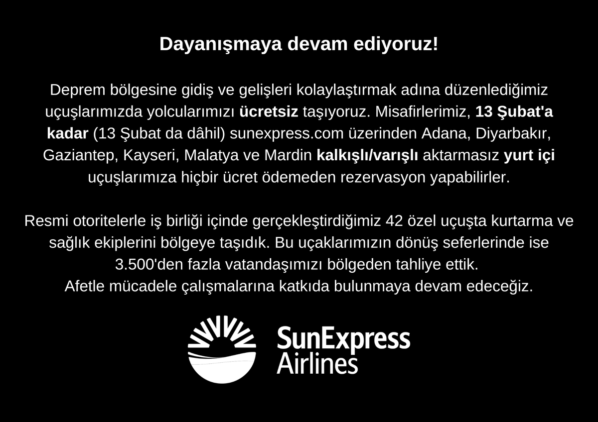 SunExpress tweet media