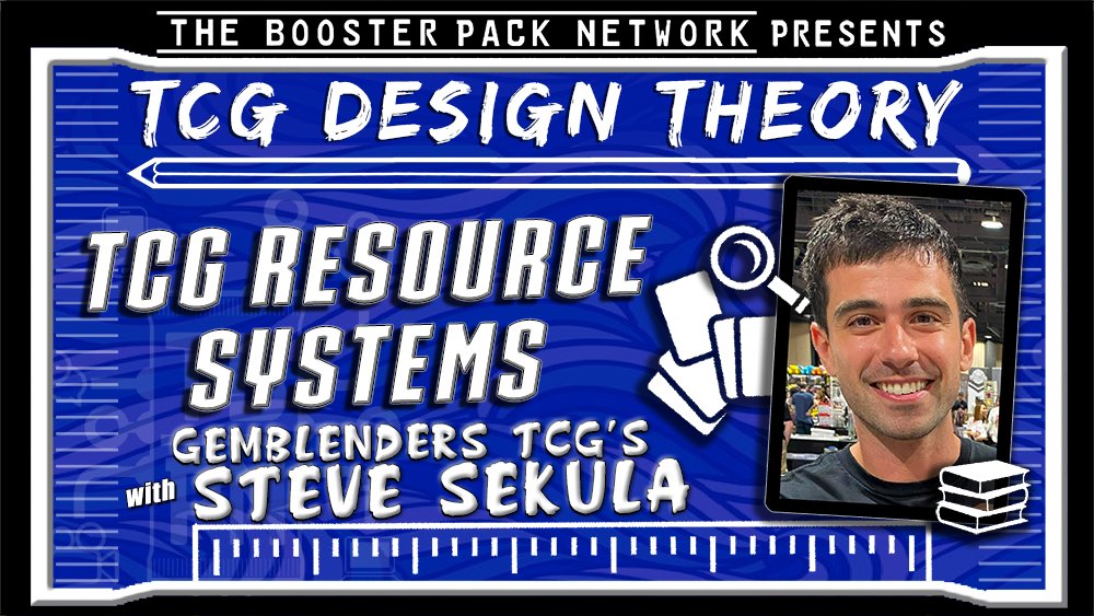 TBPNcontent's tweet photo. Check it out! This month's #TCGDesignTheory podcast features Steve from @gemblenders talking to Jay about crafting TCG resource systemsโone of the most important core elements of any TCG rules set.
๐ง: https://t.co/M9NRt3pgr5
๐บ: https://t.co/1ftoiGua8n https://t.co/kFfKmGR0Os