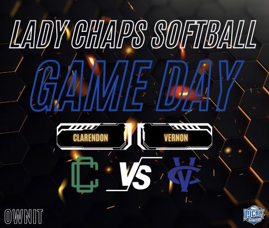 Due to rain we will play today at 2&amp;4 vs Clarendon College! Come out to The Kirk and support your Chaps! #OwnIt seasoncast.com/ChapsSoftball
