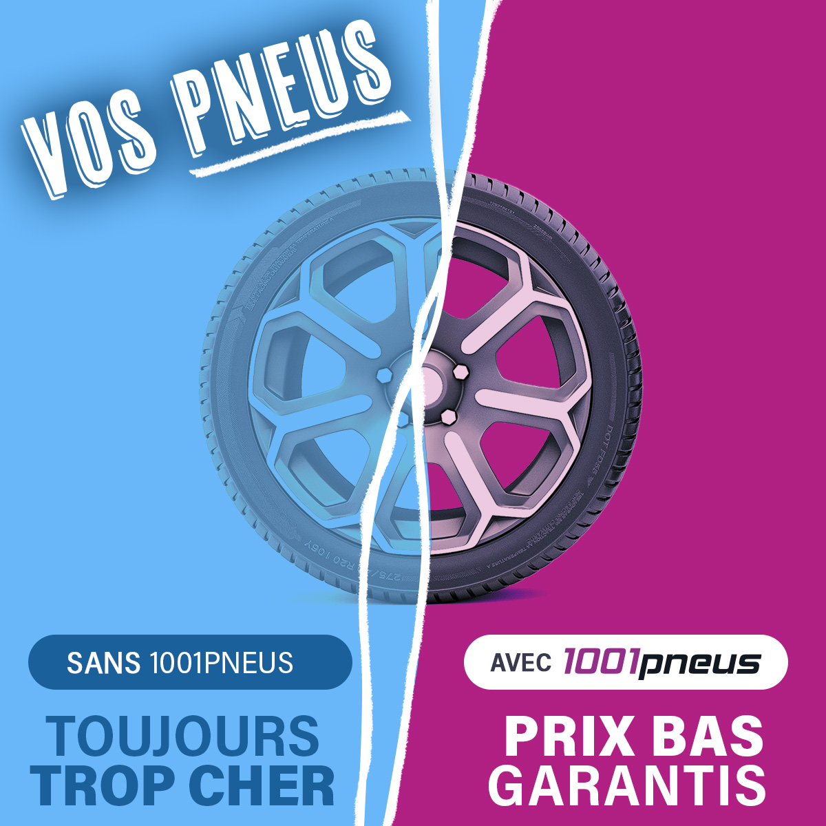 💁‍♂️  VOUS AVEZ TROUVÉ MOINS CHER ? On s'aligne sur le prix de vente TTC des pneumatiques ! Faites jusqu'à 50% d'économies en achetant vos pneus neufs au meilleur prix sur 1001Pneus.
👉 swll.to/alignement_des…