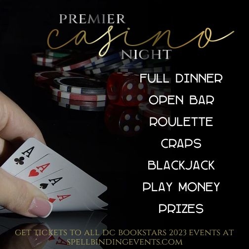 Tickets are live!  I’ll be there, will you?:   Get your tickets today! #DCBookstars #booksigning #casinoparty #DCevent #indieauthors #authorsigning #ticketsonsale #delmarva