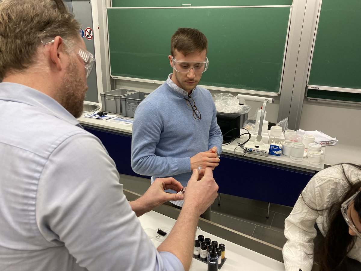 CHAIR (@chair_itn) on Twitter photo After a day of workshop on scientific writing, our ESRs (and some PIs!) are receiving outreach training by <a href="/ChemieOnTour/">ChemieOnTour</a>. Tomorrow, they’ll present the experiments to school kids!! <a href="/Schnuerchlab/">Michael Schnürch</a> <a href="/tu_wien/">TU Wien</a> After a day of workshop on scientific writing, our ESRs (and some PIs!) are receiving outreach training by <a href="/ChemieOnTour/">ChemieOnTour</a>. Tomorrow, they’ll present the experiments to school kids!! <a href="/Schnuerchlab/">Michael Schnürch</a> <a href="/tu_wien/">TU Wien</a>