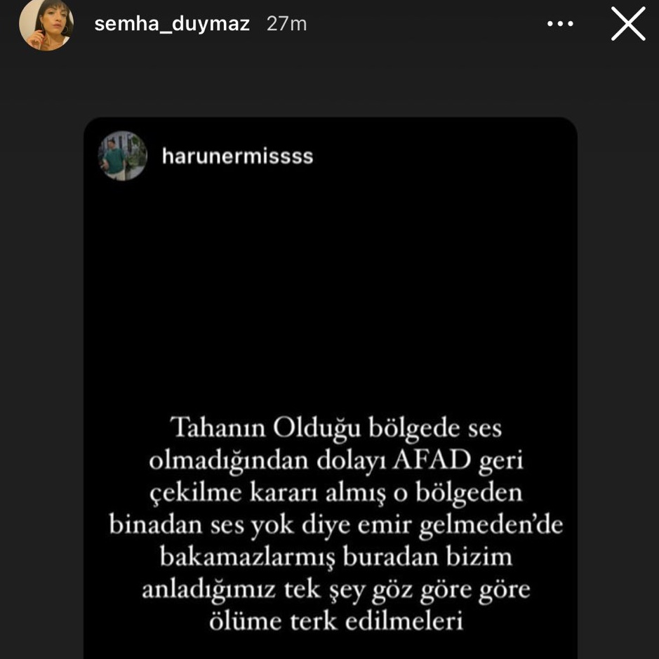 indiefolkera's tweet photo. Taha Duymaz'ın ablasının paylaşımları.. Taha'nin olduğu bölgede ses yok diye AFAD geri çekilmiş çalışmaları durdurmuş. Belki hala yaşıyor bayılmış olabilirler ölüme terk edilmiş gibi olabilirler lütfen yayalım https://t.co/5MR61HZORq