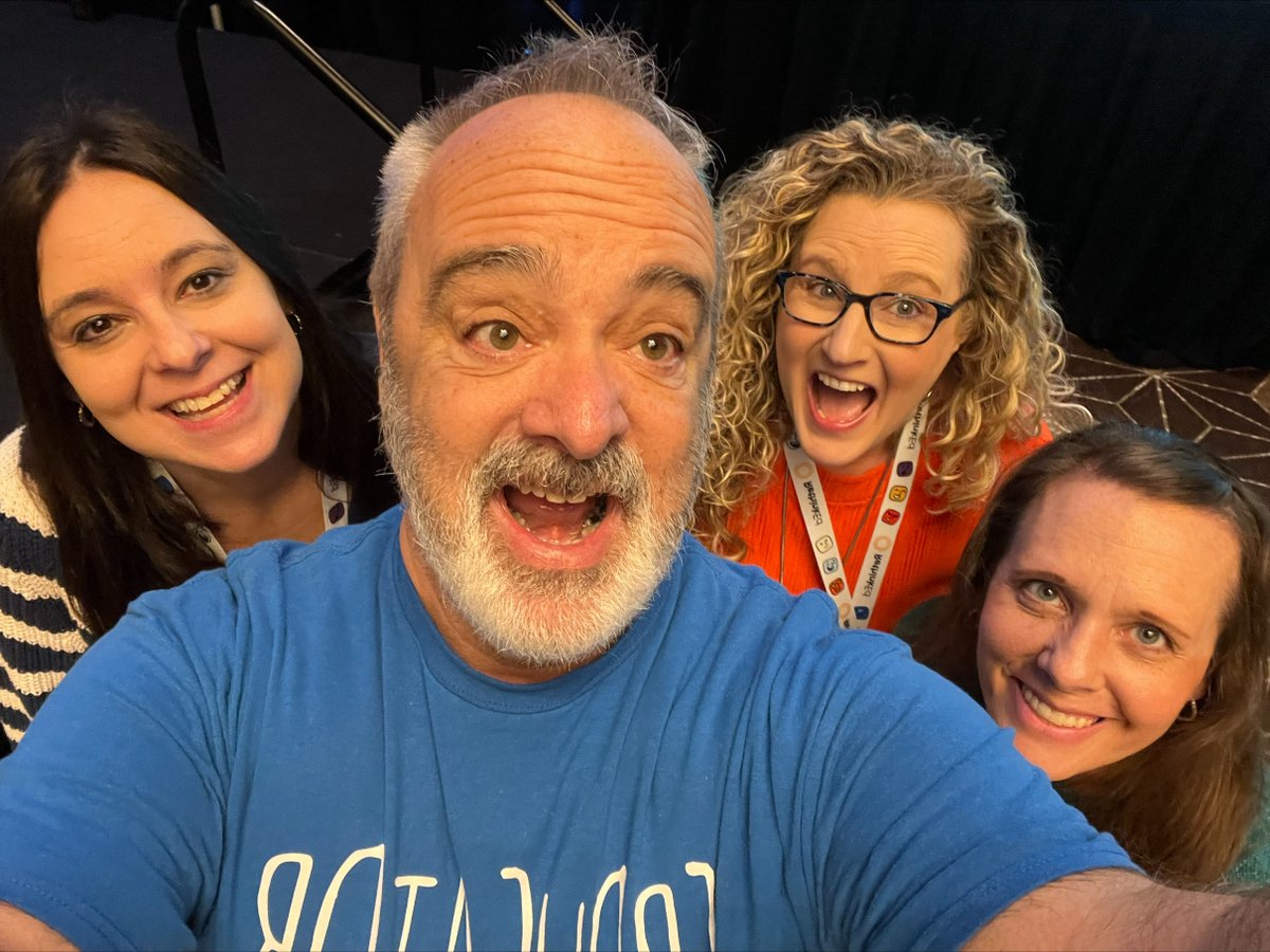 Region10ESC's tweet photo. Check this out! Our Region 10 Special Populations team is hanging out with Gerry Brooks and learning about Building Community Through Personal Actions at the Texas Council of Administrators of Special Education (@txcase) #TCASEgreatideas23 Conference in Austin! 🙌 https://t.co/He9Cw5XdFI
