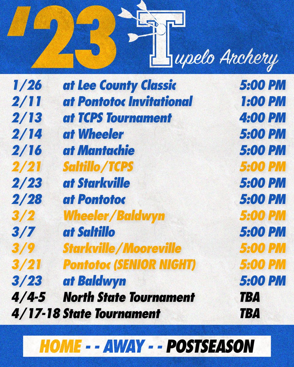 TupArchery's tweet photo. Schedule drop 🌊 #floodwarning
@THSGoldenWave https://t.co/SlIf6Ej8hx