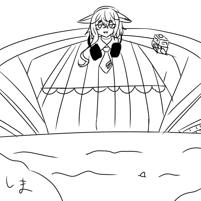 漂流するめめめちゃん 