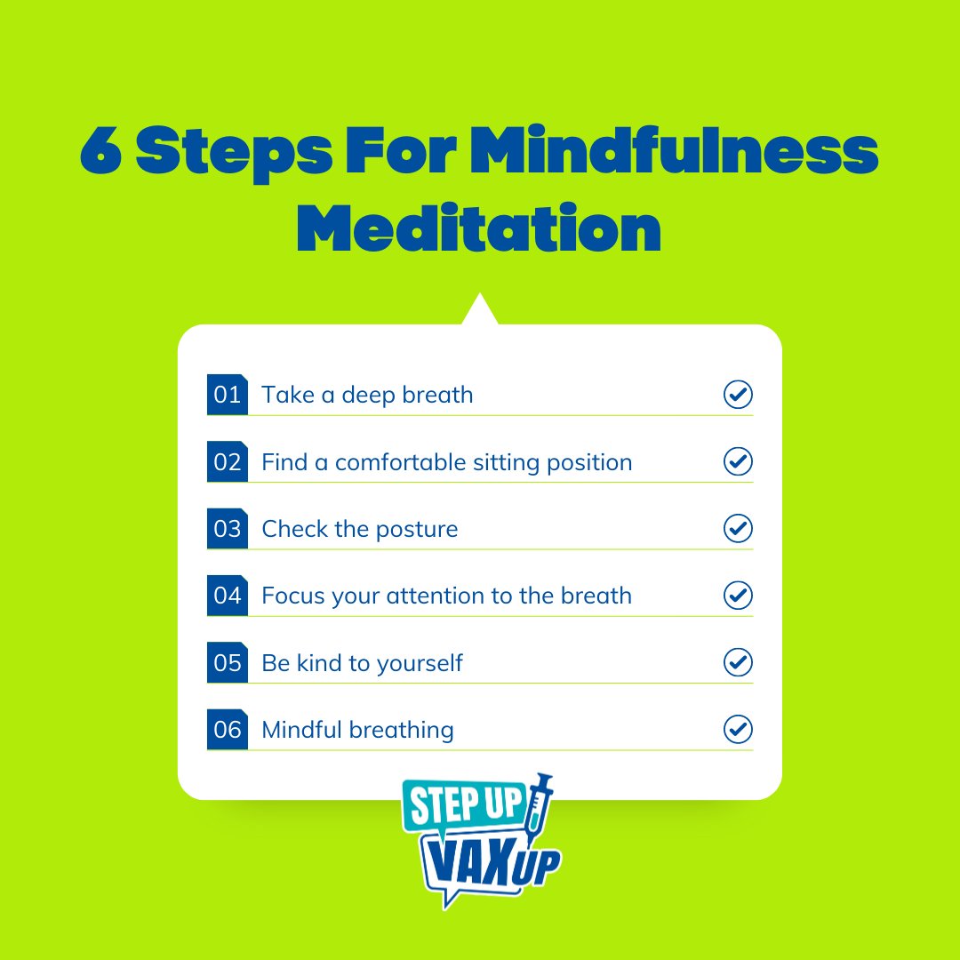 Mindfulness helps us put some space between ourselves and our reactions, breaking down our conditioned responses. Make sure to practice mindfulness throughout the day Source: Mindful.org