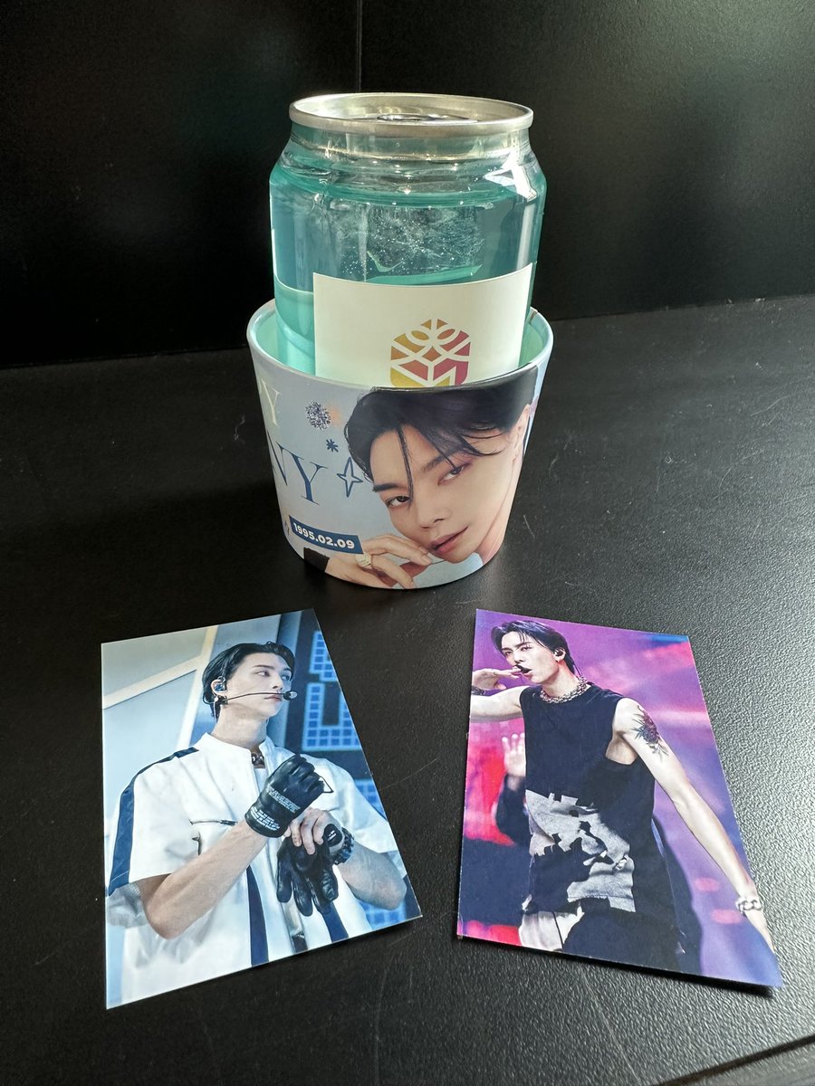 ENFP_dayo's tweet photo. こちらはChucafeのカプホ💚
レモネード美味しかった😚
初めてジャニの誕生日をお祝いする㊗ジャニおめでとう️🐱💓✨
#HAPPYJOHNNYDAY
𝑭𝒐𝒓. #쟈니 #JOHNNY #서영호
#NCT #NCT127 #イリチル #ジャニ #ヨンホ #JOFAM
#センイル #イベント #カプホ
@chu_cafe 様
@4eva_event 様 https://t.co/fjPylkpIpn