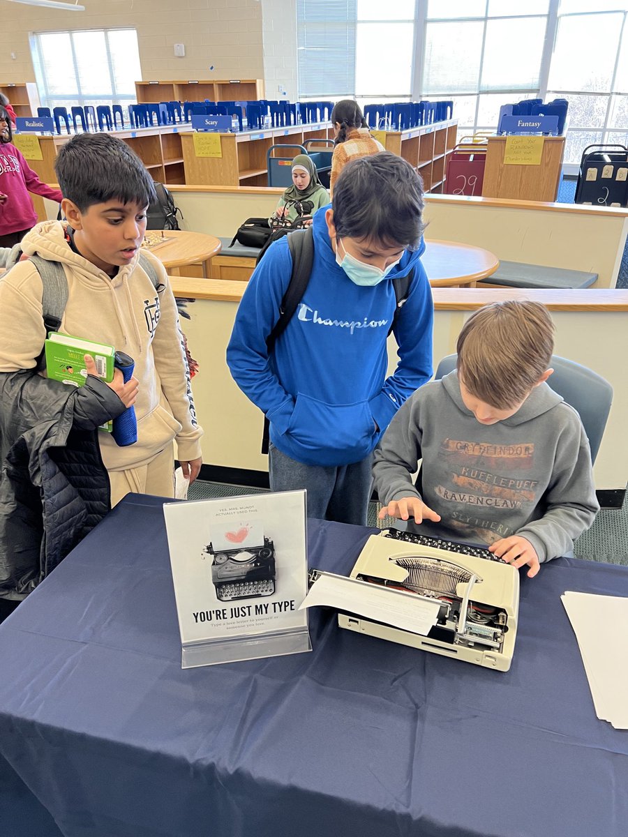 South County Middle School Library tweet media