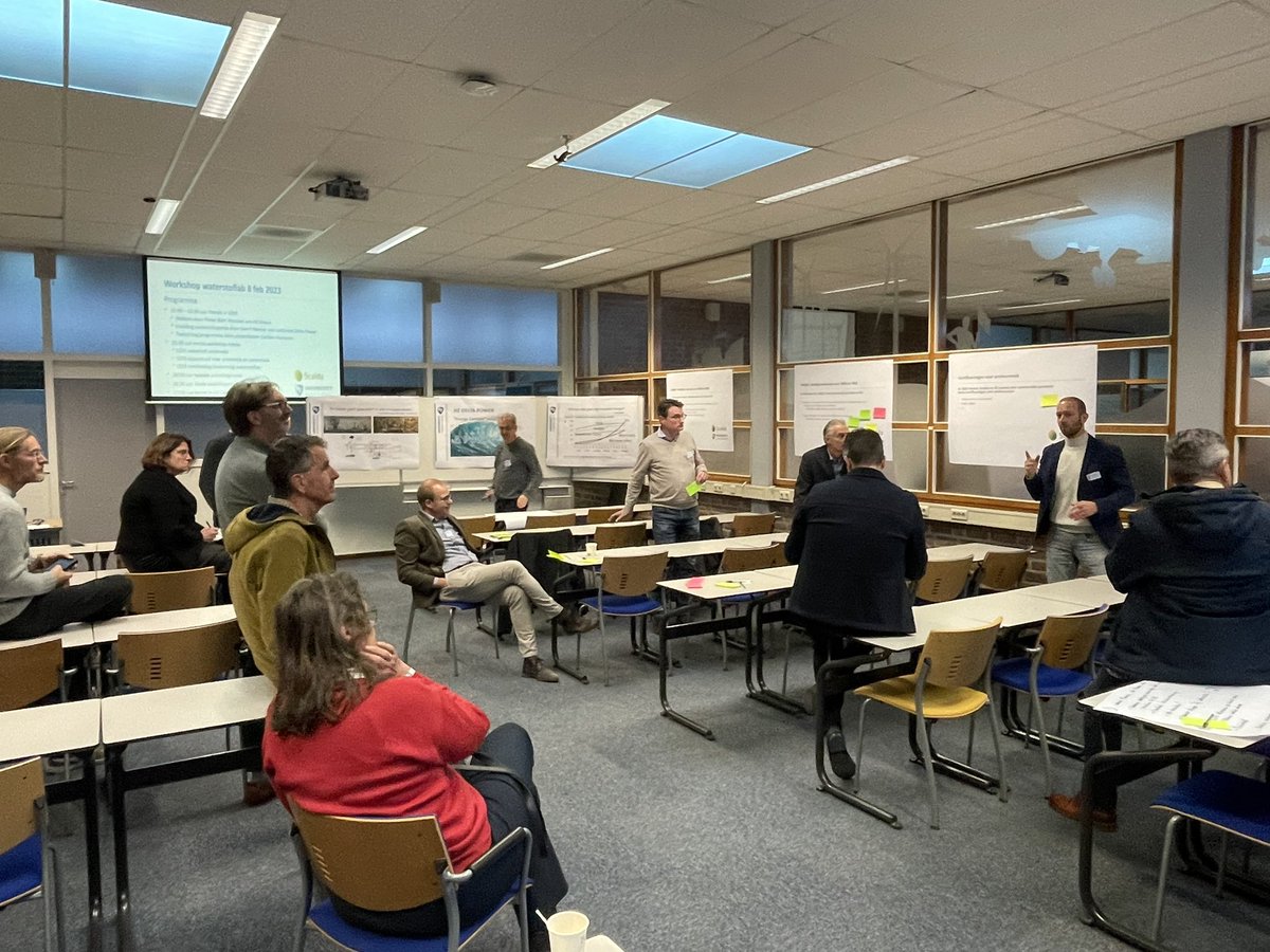 MBO en HBO organiseren workshop #Waterstof.  Moeten we waterstof opnemen in Zeeuwse opleidingen? JA!