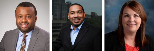 NussbaumCenter's tweet photo. The Nussbaum Center for Entrepreneurship announced the addition of three new members to its Board of Directors: Marcus Thomas, Rodney Roberts and Andrea Bunn. #businessisbuilthere - https://t.co/oiSDkVcJKM https://t.co/BMLCZlyvzh