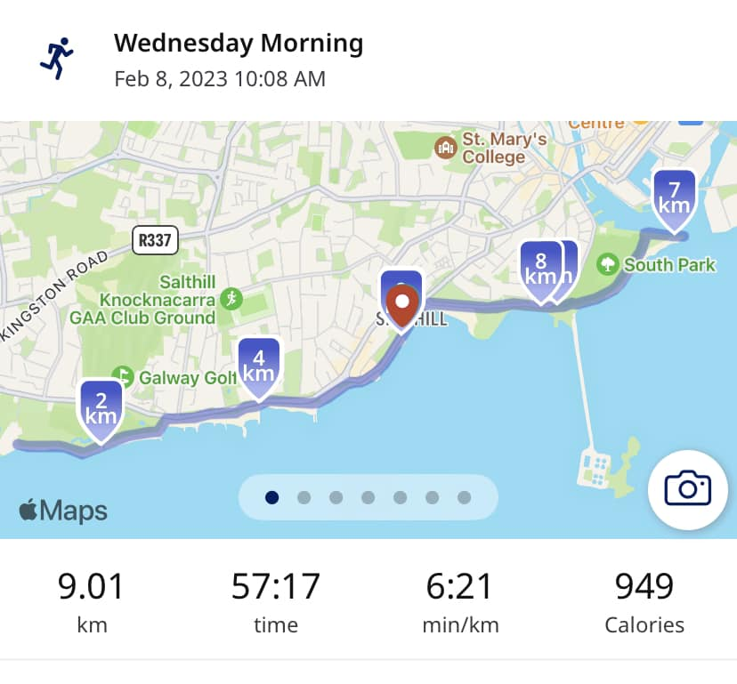 Cormac_Tom's tweet photo. Lá 5: An Phromanáid, Bóthar na Trá chomh fada le Cé Nimmo agus ar ais. naoi chiliméadar eile déanta, 32k/100k críochnaithe. #run100k
@Irishheart_ie Síntiús/donation 👇👇����👇👇
https://t.co/aJYsIjX5ma https://t.co/44z6zBsnd5