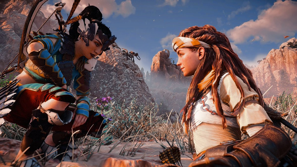 LenasView2's tweet photo. Aloy and Talanah

#Aloy #HorizonForbbidenWest #HorizonZeroDawn #BeyondTheHorizon #PhotoMode #VirtualPhotography #VPRT #VGPUnite #WorldofVP #GSVP #ArtisticofSociety #LandofVP #VirtualPhotoTop https://t.co/4kLY5dysl5