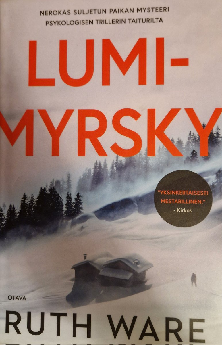 #Lumimyrsky #RuthWare - Tekemällä tehty ja yllätyksetön trilleri kylmine henkilöhahmoineen. Toimii toki nopeasti ahmittavana viihteenä. Mutta ei kyllä jää ihmeemmin mieleen pyörimään. Tällaiset on kuitenkin ihan kivoja välipaloja 'raskaampien' opusten välissä 😁