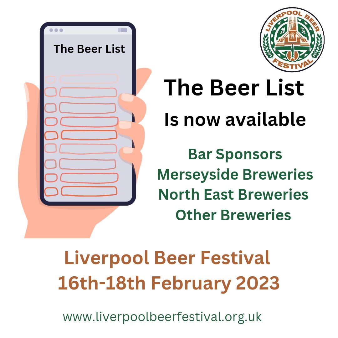 Beer list is now up on our website 
  liverpoolcamra.org.uk/index.php/the-…