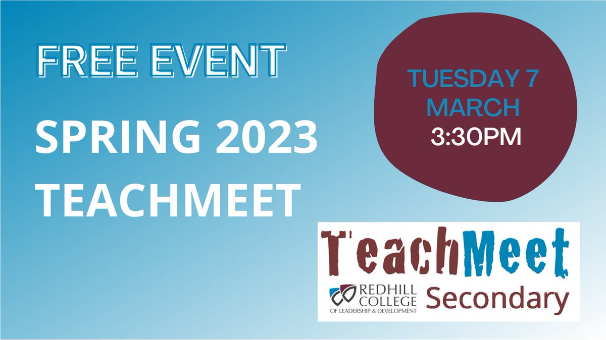 Redhill College of Leadership and Development tweet media