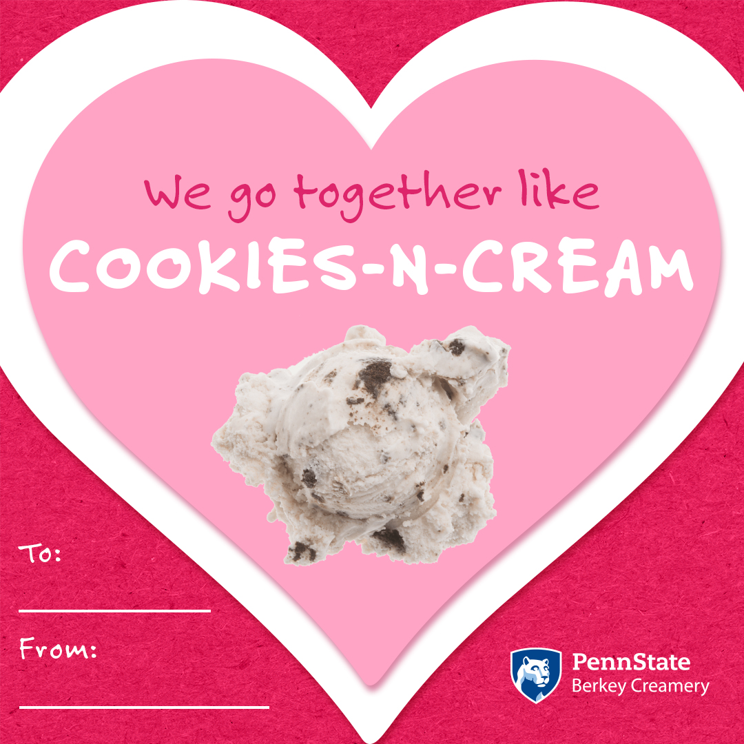 psucreamery's tweet photo. There's no better date destination than the Berkey Creamery, and these valentines are the perfect invitation. 💌

Download the entire collection here 💕 https://t.co/lJTBR6J8bI

#PennState #PennStateCreamery #ValentinesDay #Love https://t.co/pYrLUI93fL