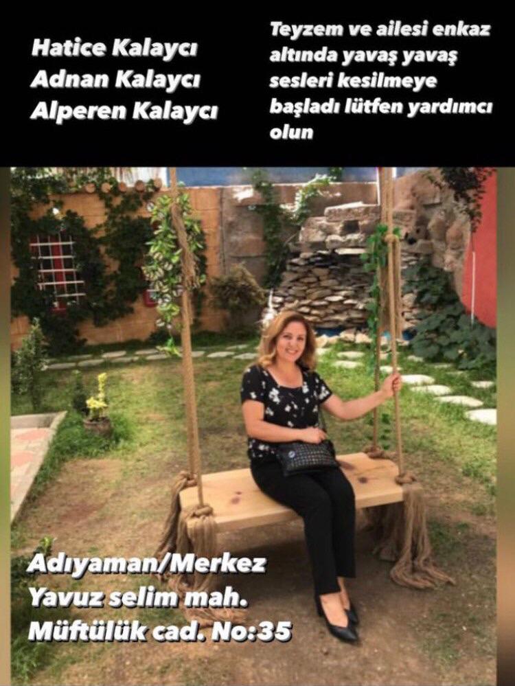 Elif47833360's tweet photo. LÜTFEN YARDIM EDİN!!
 "Ayıp, İnanamıyorum, Haluk Levent'e, Oğuzhan Uğur, Afad"
#depeem #SESGELİYOR #Turkey #Adıyaman #adiyamanmerkez #afad @DepremDairesi @ahbap @haluklevent @OguzhanUgur https://t.co/DwMWgda3fp