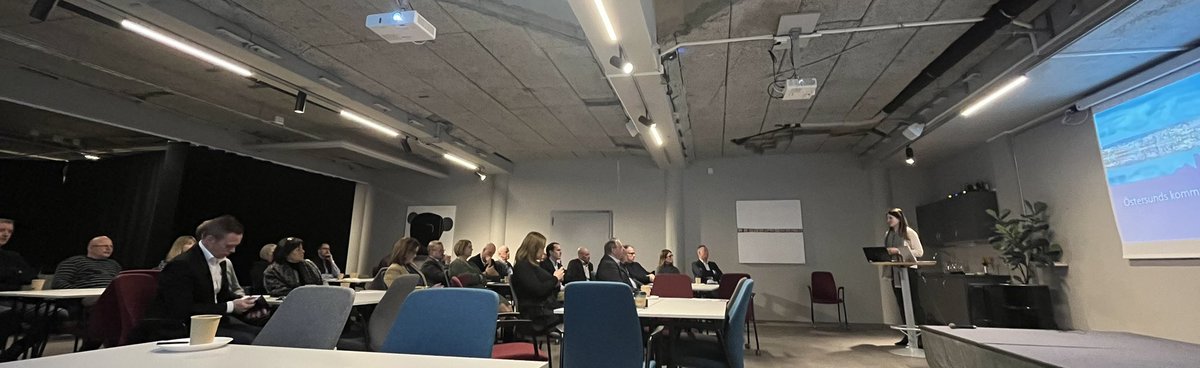 Halvdag i Östersund med näringsliv, kommuner, Region och Länsstyrelsen. Fokus på näringsliv och jag pratade om MIUN och verktyg för ökat samarbete. Tack Samling Näringsliv för bra arrangemang. <a href="/Mittuni/">Mittuniversitetet</a>