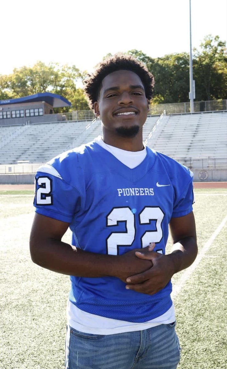 Forever in our hearts #22, our senior, Eric Miller. We will always love you.