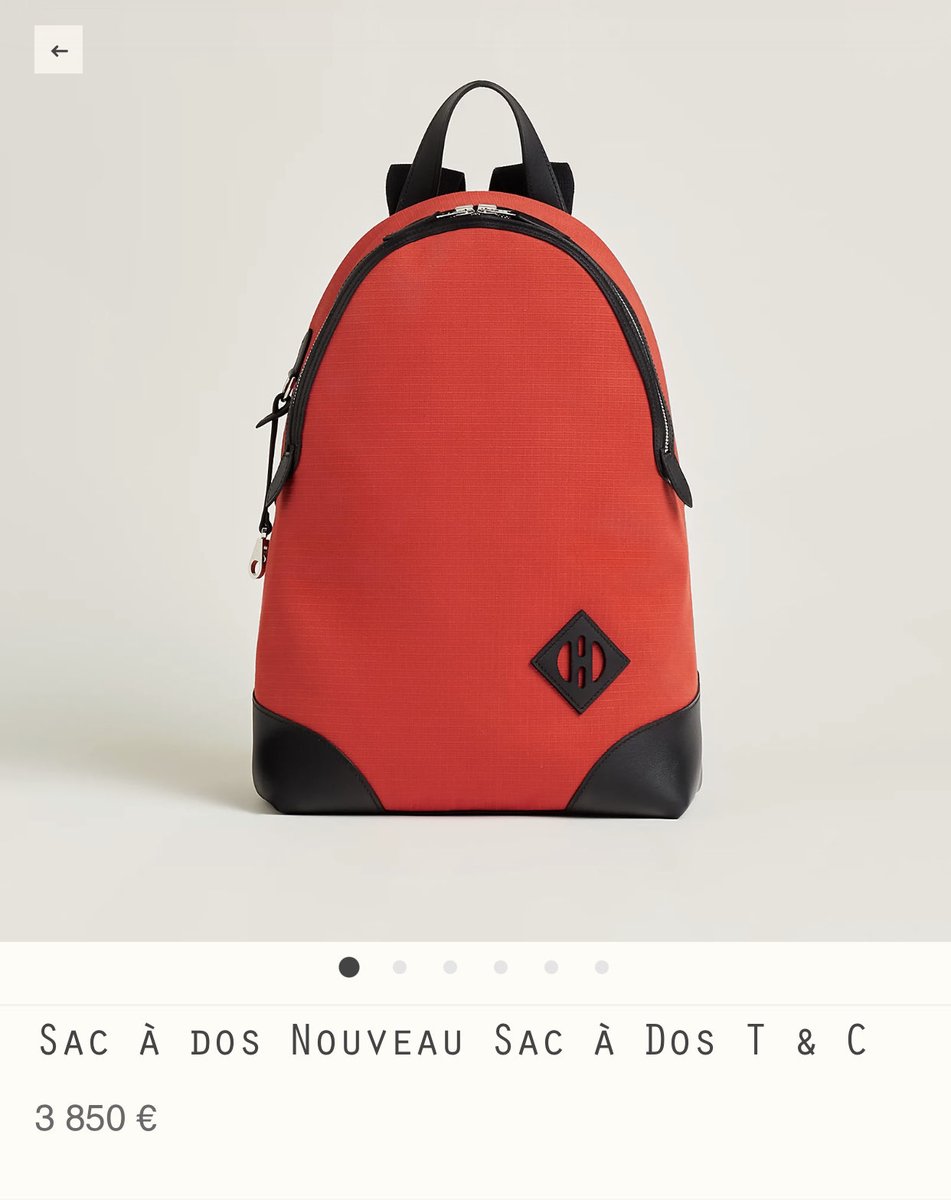ByFR_officiel's tweet photo. エルメスのリュック《Nouveau Sac à Dos T & C》🍊
逆三角形のスマートなボディの中には、PC用ポケット・カラビナ・隠しポケットなど嬉しい機能がいっぱい✨キャンバス地で軽さを実現しつつ上質なレザーがあしらわれ、通勤にも使えそうな逸品です👍
#ByFR #バイエフアール #hermes #エルパト #Lyon https://t.co/XL6PZUKTwR