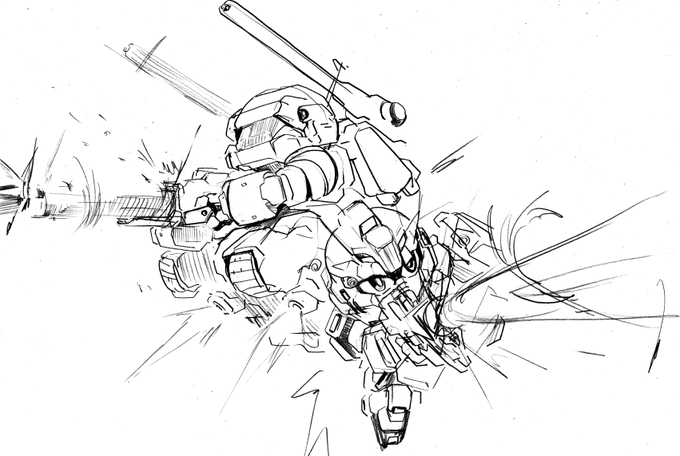 こういう多脚式っぽい宇宙もいけるガンタンクのカスタムを考えてる 