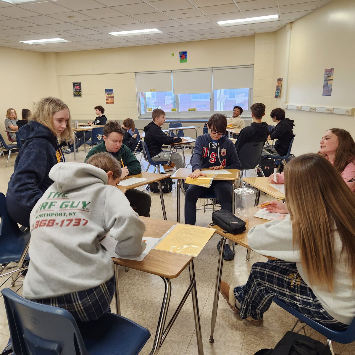 Northport-East Northport English and Library Depts tweet media