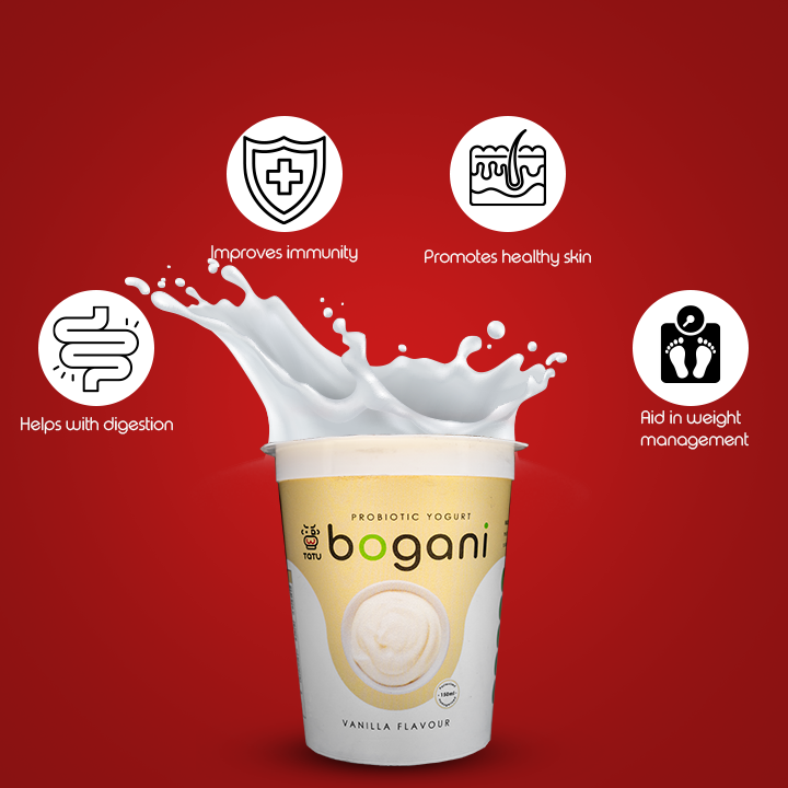 boganiprobiotic's tweet photo. Probiotic yogurt: the secret weapon for a happy and healthy gut! Packed with good bacteria. 

#probiotics #guthealth #immunity #healthyskin #bogani https://t.co/q7O2ImJDZw