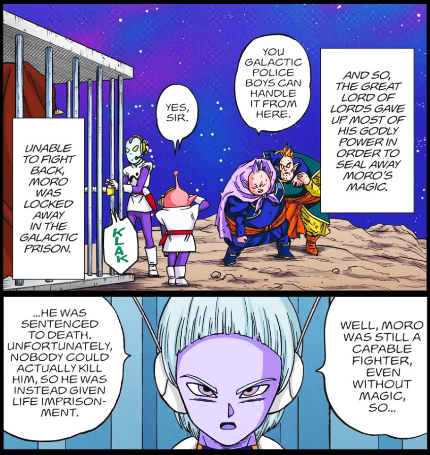 The History Of Moro Against The Dai Kaioshin (Grand Supreme Kai