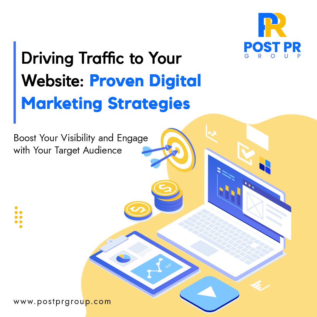 PostPRGroup's tweet image. Attention all business owners!!!

Are you looking to boost your online presence and drive more traffic to your website? Look no further! Our team at PostPRGroup specializes in crafting effective digital marketing strategies that delivers results.