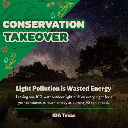 darkskytexas's tweet photo. IDA Texas is excited to team with @TexanbyNature for the #conservationtakeover - here is our first #ConservationTip https://t.co/Lf8E7TFIAB