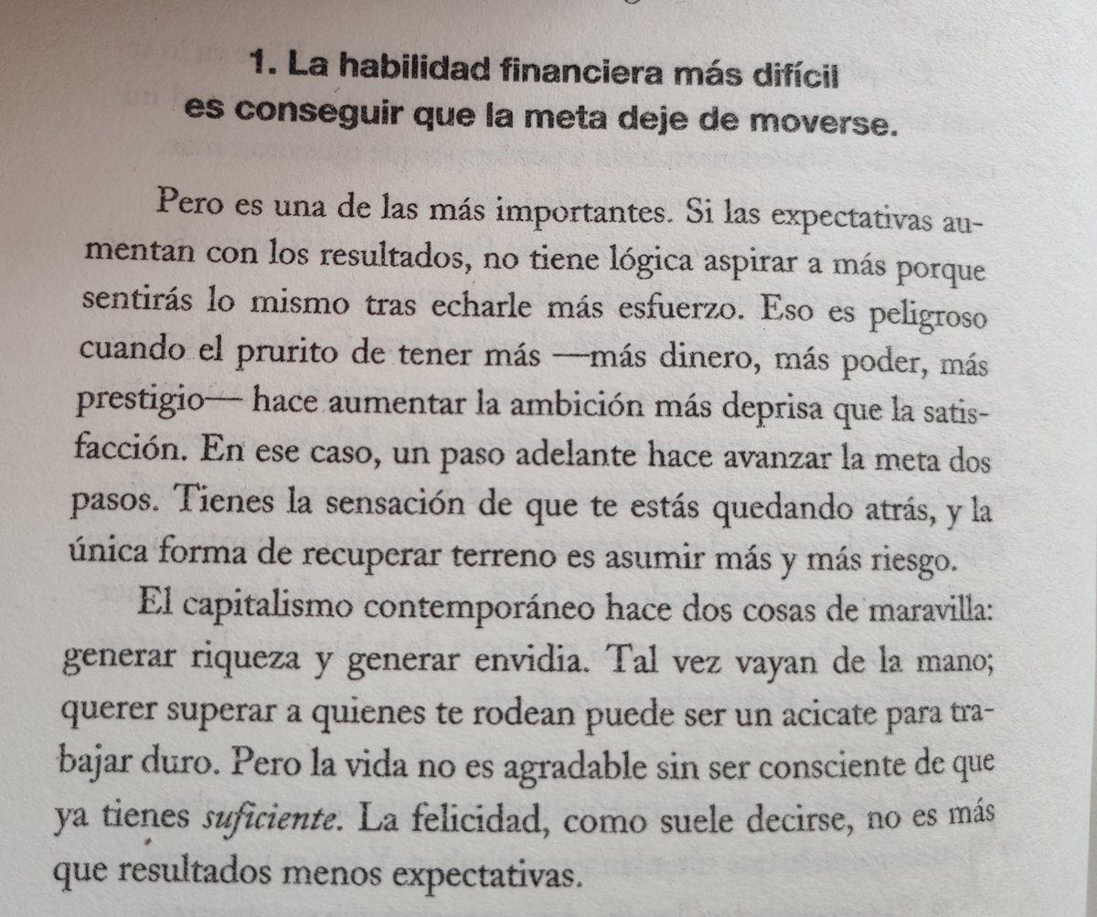 EmprendoL's tweet photo. 1. ⭐La habilidad financiera más difícil es conseguir que la meta deje de moverse. #tipfinanzas #lapsicologiadeldinero #morganhousel https://t.co/4rUmZAqnOo