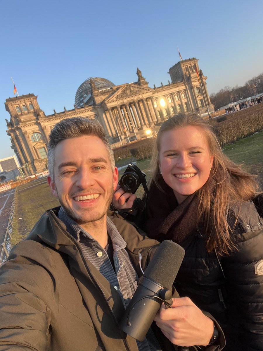 It‘s a wrap! Heute zwei Interviews gedreht. Zum einen mit <a href="/andreasscheuer/">Andreas Scheuer</a> und @BdB_SD_Blienert. Danke an Kyra für die tolle Arbeit hinter der Kamera. ✌️