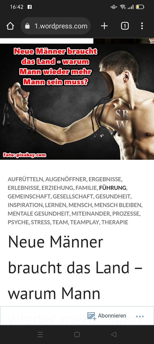 Mentaltrainer1's tweet photo. Liebe/r Siegesuchende/r,

natürlich sind die Männer heutzutage nicht wie die Männer in den 90zigern. Wir haben persönlich noch einen Charakter und Persönlichkeit entwickelt, heute schwimmen die meisten Männer mit der Masse mit.

Liebe Frauen, den Mann ...
https://t.co/Ti5muk32CW https://t.co/RXDOHFUgcZ