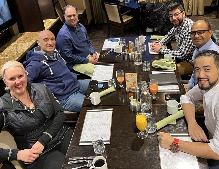 In October, during our <a href="/Microsoft/">Microsoft</a> #GIVE Campaign, 5 auction winners signed up to join me for breakfast in support of <a href="/UNICEF/">UNICEF</a>, <a href="/ICRC/">ICRC</a>, @UnitedWayKC  &amp; National 4-H Council. We finally had the chance to meet on Friday for a nice breakfast &amp; insightful conversation. Thank you, team!