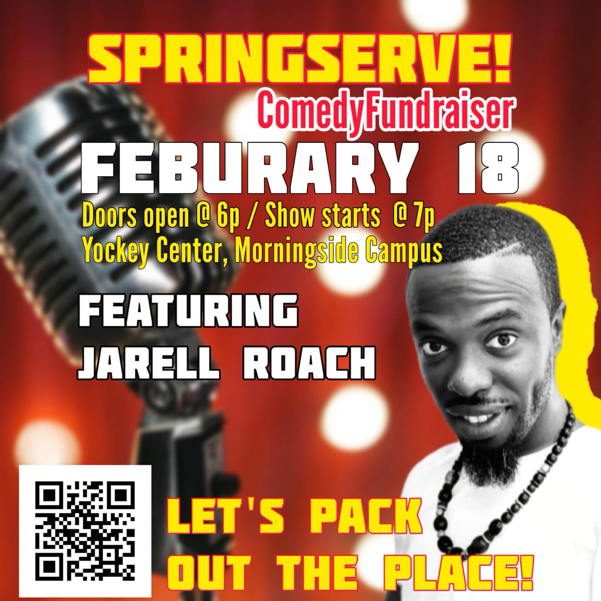 MsideFootball's tweet photo. MUSTANG Fans and Family,
We are getting closer to our SPRINGSERVE Comedy Fundraiser on Saturday, February 18 and we would love to see you there!! 
Click the link below to find out more about the event and purchase tickets in advance. https://t.co/96grym1ISX