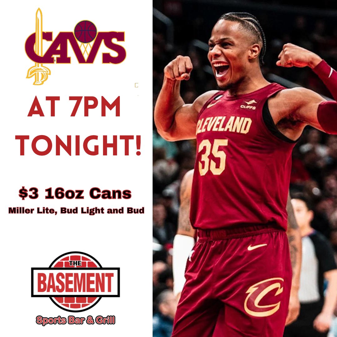TheBasmentTwins's tweet photo. #LetEmKnow #sportsbar #cavs #twinsburg #thebasementbars https://t.co/uQRfCMEmeZ