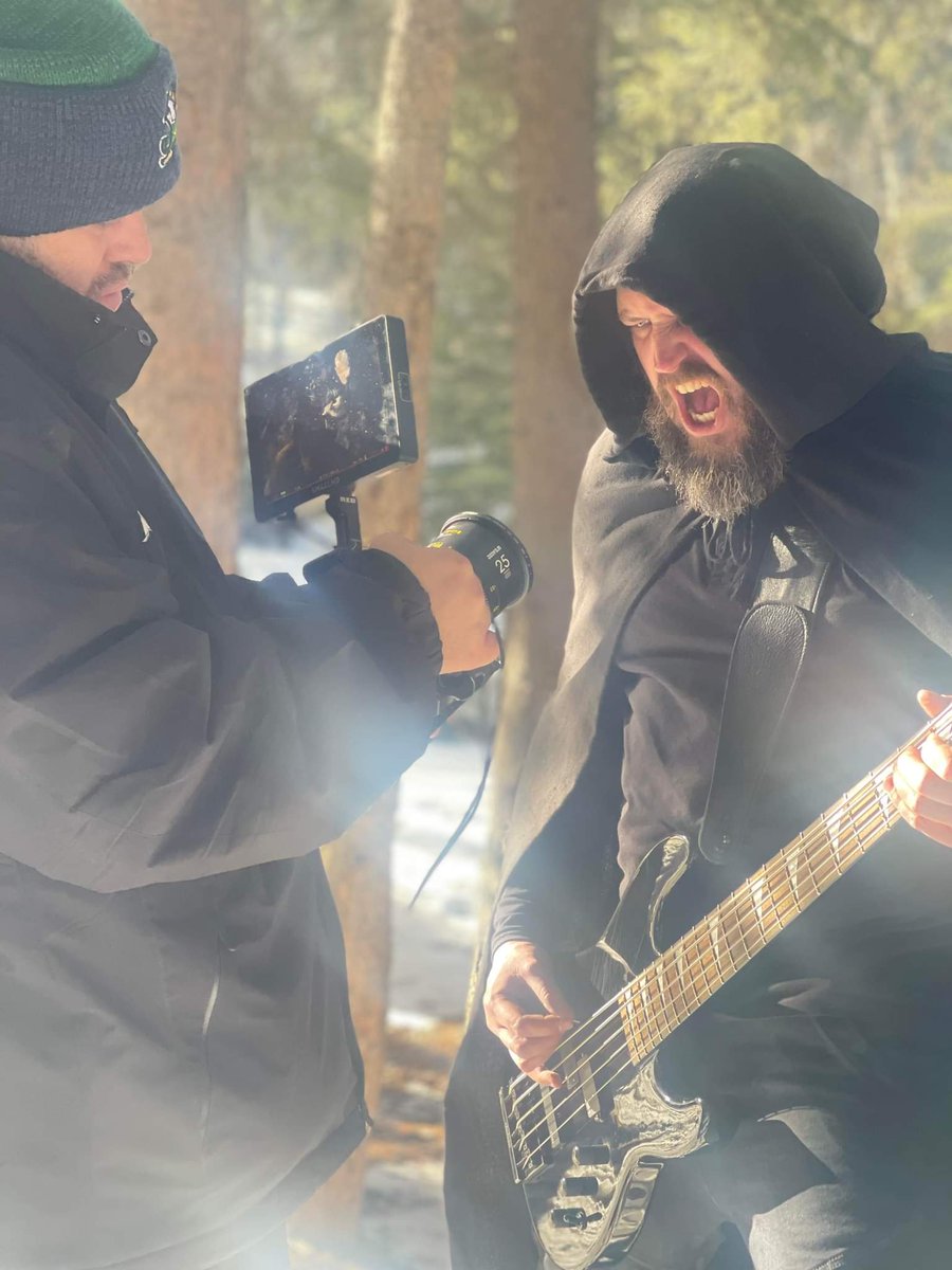 fellharvestband's tweet photo. Have you seen our music video for "The Charlatan's Reek"? Music Video and single number 2 from 'The Dying' is coming your way soon! #BehindTheScenes
@DigitalMyle
#DIRecords
#fellharvest #band #localmusic #heavymetal #metal #doommetal #rockmusic #newmusic #musicvideo #newalbum https://t.co/UicjSdbeG2