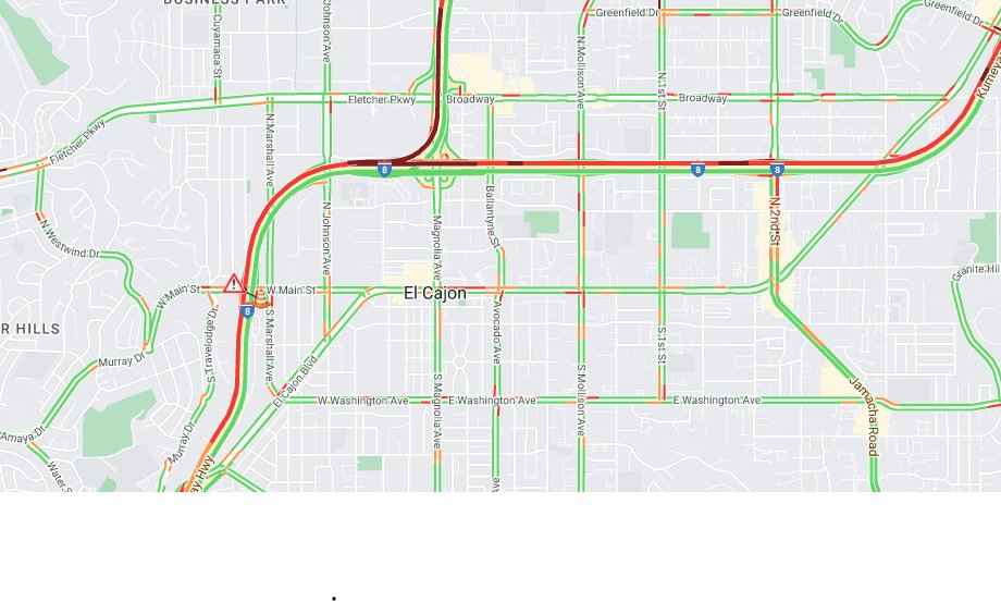 Caltrans San Diego (@sdcaltrans) on Twitter photo <a href="/CityofElCajon/">City of El Cajon</a> <a href="/SDCaltrans/">Caltrans San Diego</a> Crews have the #4 lane closed on Westbound I-8 from Mainstreet to El Cajon Blvd for emergency road repair. ETA for lane reopening unknown. quickmap.dot.ca.gov <a href="/CityofElCajon/">City of El Cajon</a> <a href="/SDCaltrans/">Caltrans San Diego</a> Crews have the #4 lane closed on Westbound I-8 from Mainstreet to El Cajon Blvd for emergency road repair. ETA for lane reopening unknown. quickmap.dot.ca.gov