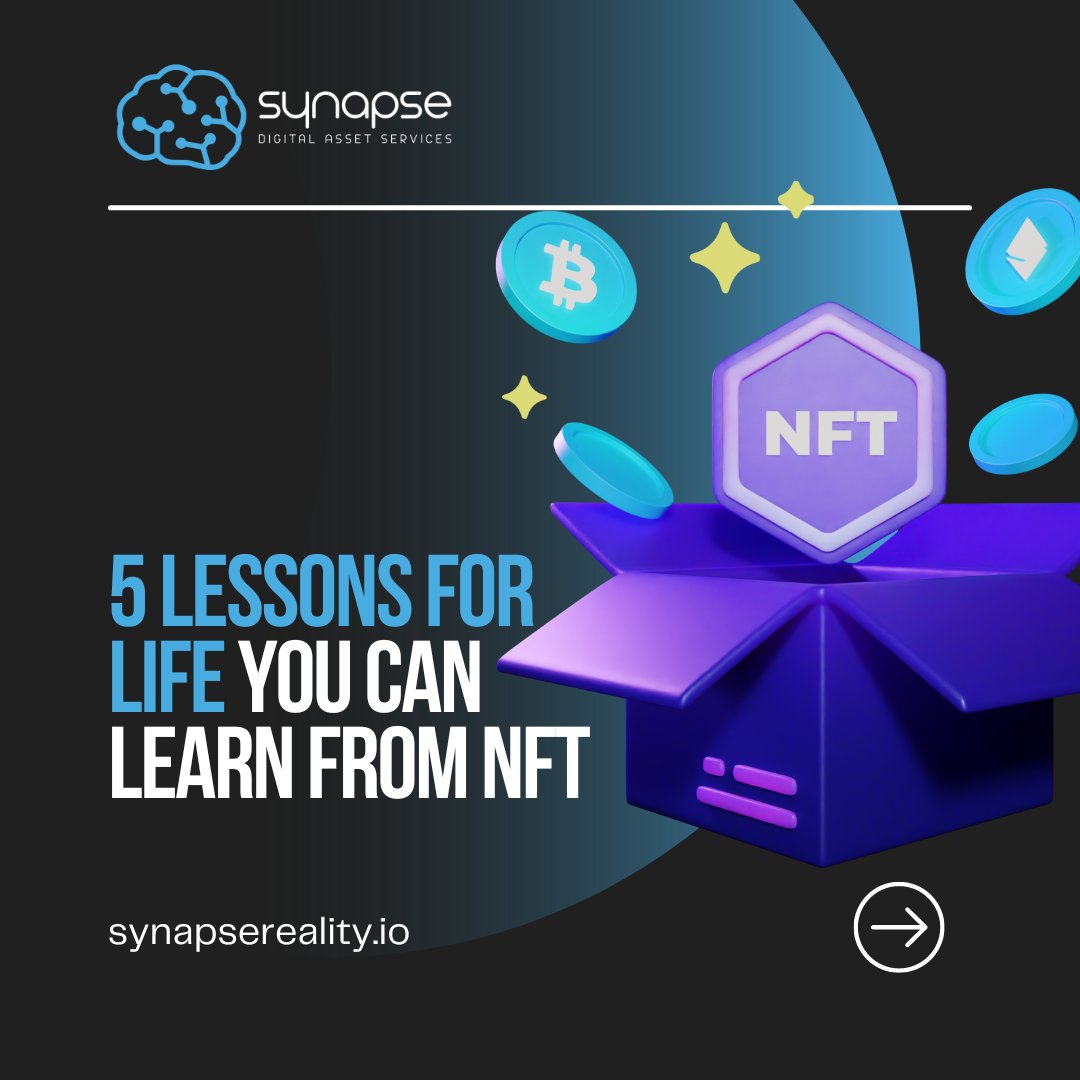 Non-fungible tokens (NFTs) have recently gained popularity in the art and collectables world, but the lessons that can be learned from them go far beyond the digital realm. Here are five NFT lessons you can take for life.

facebook.com/SynapseReality…