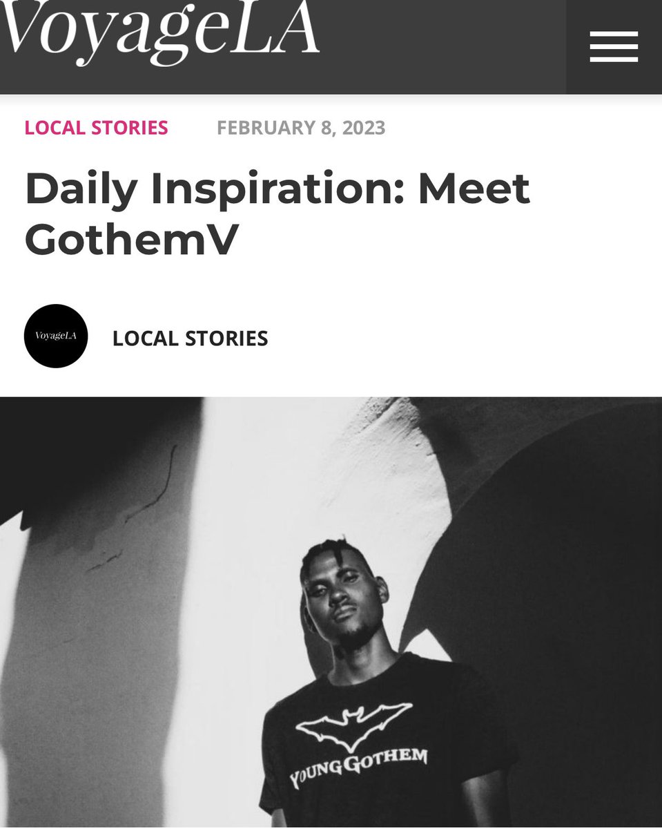 gothemv444's tweet photo. Check out my @voyagelamag article, link is in the bio // Shout out to @fam_recordingstudio and everyone who’s been apart of the journey. New music OTW 🦇🌊
-
#artist #spotify #raptor #smlif3 #upcomingartist #songs #flash #music #musicvideo #film #444 #fyp #xyzbca #gothemv https://t.co/YpVPDXZsl1