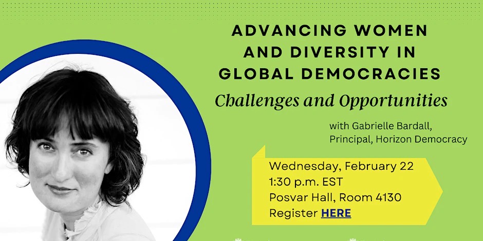 MugeKFinkel's tweet photo. The Ford Institute for Human Security and the Ridgway Center for International Security Studies are very much looking forward to hosting Dr. Bardall for this very important talk. #HumanSecurity #InternationalSecurity #Women #Diversity #GlobalDemocracies #Pitt https://t.co/Kv9j1vmwqd