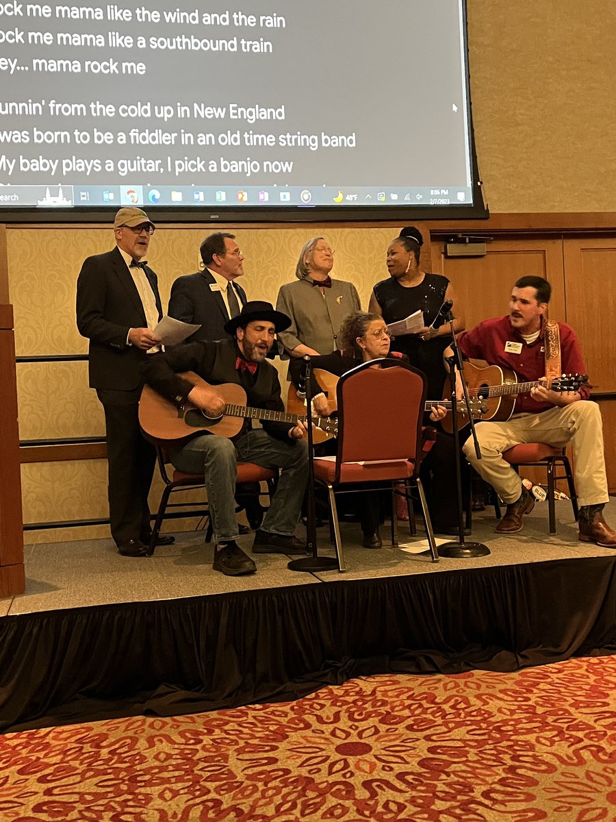 programeval's tweet photo. This crew brought the house down last night! #VCEWinterConference #VaCoopExt https://t.co/wFHrViKYys